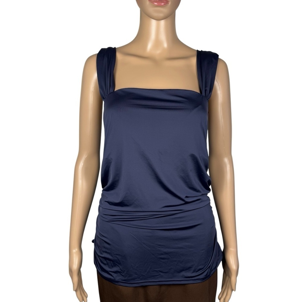 New Free People Intimately Another Round Blue Cami Top Size L - Picture 2 of 8